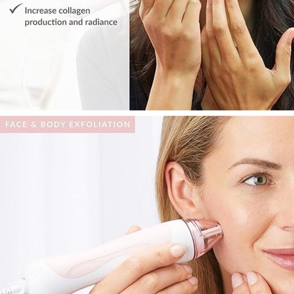 NWT..PMD Microdermabrasion Tool..
Condition: Never used, no box. Color: Pink. - Picture 6 of 6